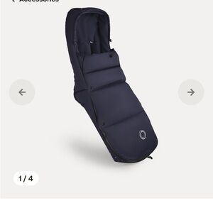 Bugaboo black Footmuff